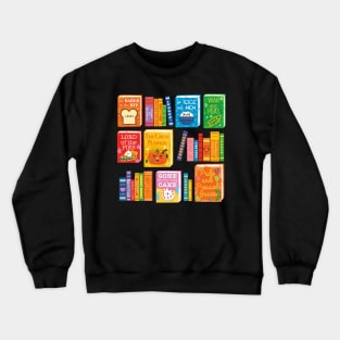 Punny Books Crewneck Sweatshirt